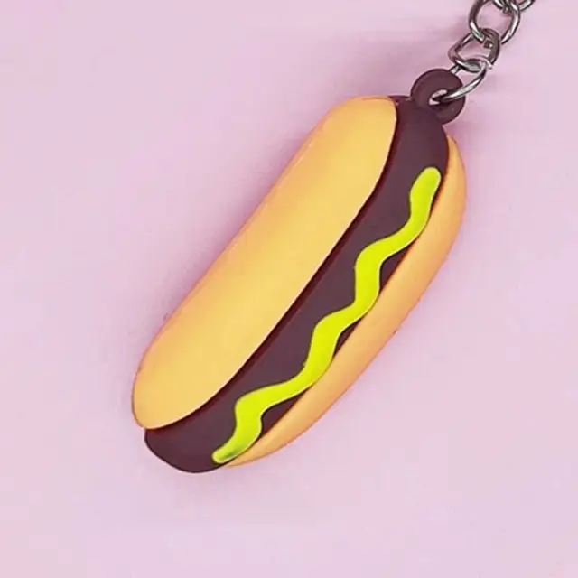 Hot Dog Keychain - The Best Hot Dog Keychain for Foodies