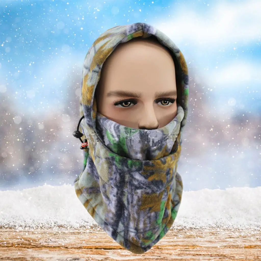 Balaclava Ski Mask Hood Windproof Neck Warm Soft Face Mask for Cold Weather