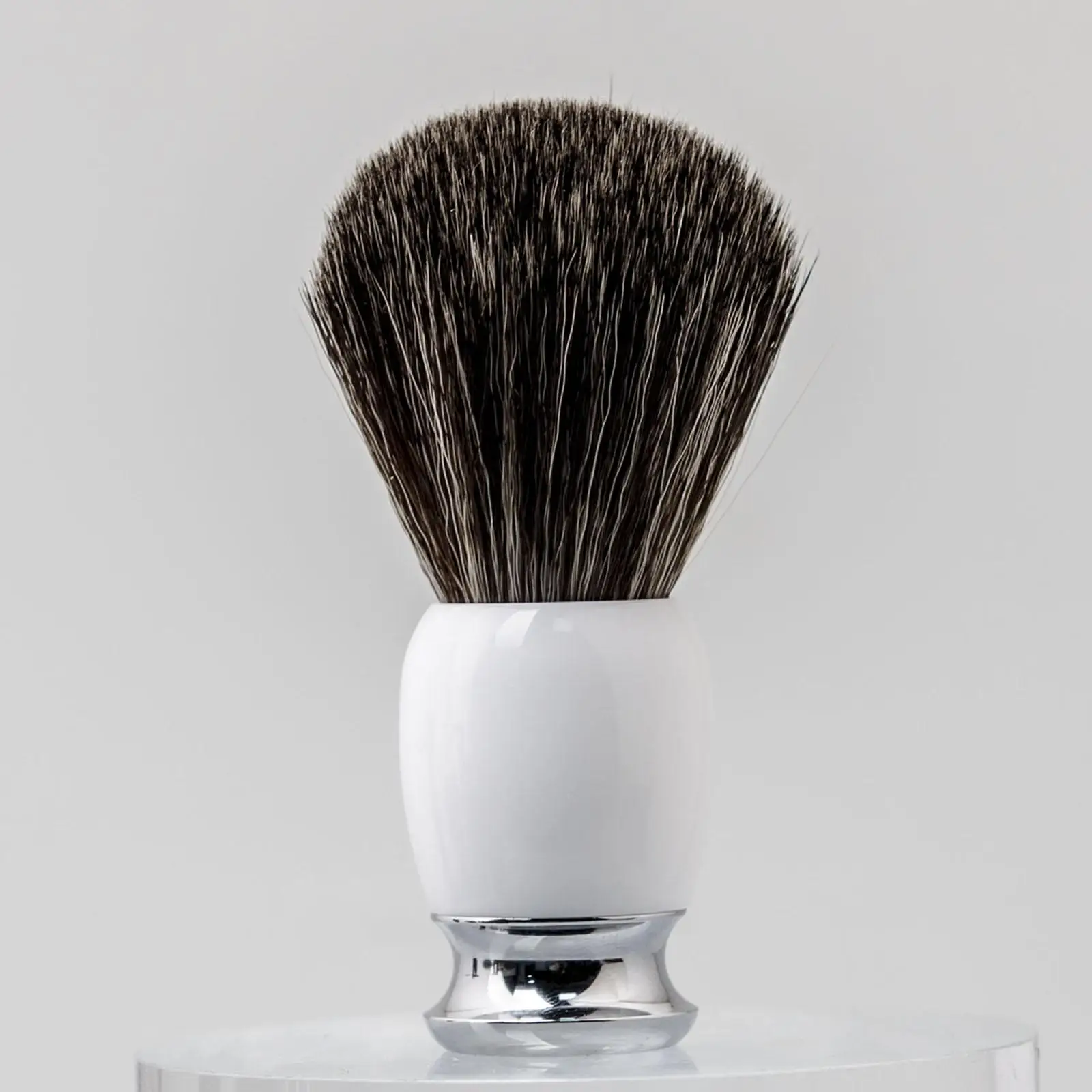 Men`s Shaving Brush Beard Brush Resin Handle Extremely Smooth Plush on Skin Soap Brush Luxury Travel Professional Shave Brush