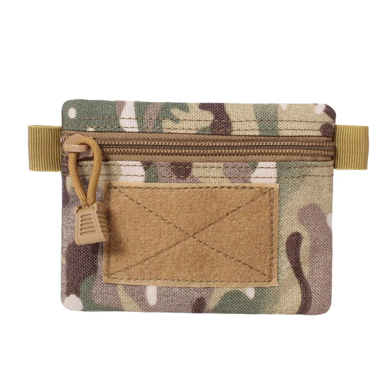 Outdoor Wallet Nylon Pouch Waist Bag Credit Card Storage Cards Holder for Outdoor Hunting