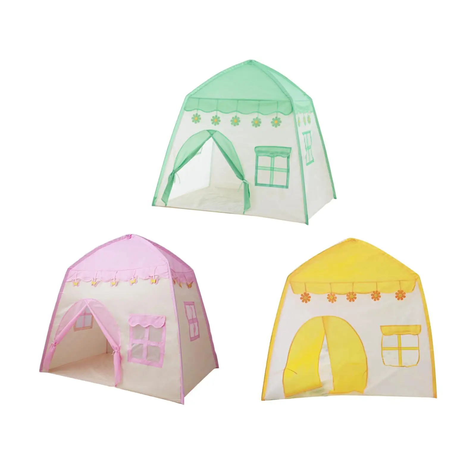 Kids Play Tent Outdoor Indoor Game Fun Game Tent Easy Installation Portable for Park Outdoor Indoor Camping Home