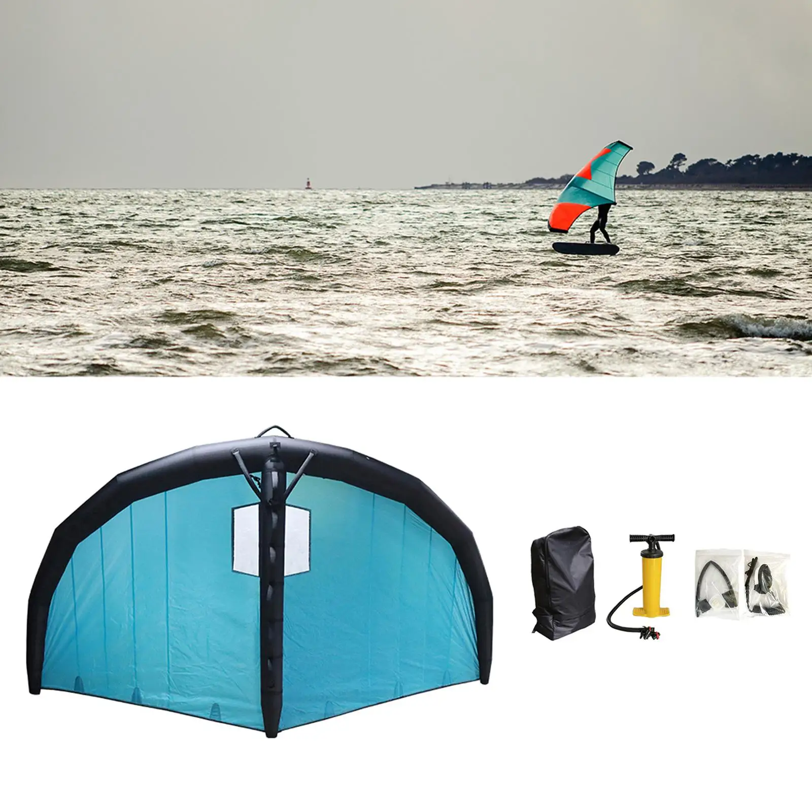 Inflatable Foil Powerful Hydrofoil Surfing Wing for Surfing Ski Windsurfing