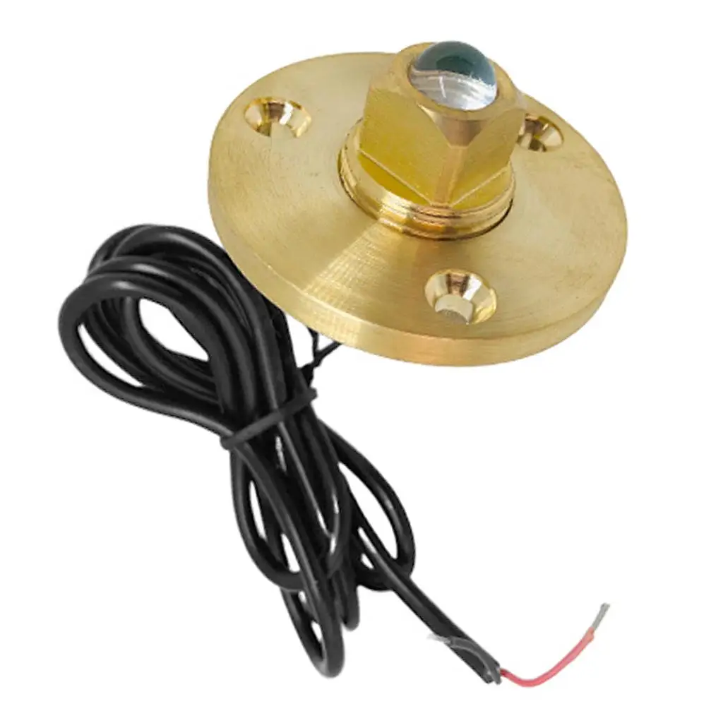 Boat Drain plug LED light with Garboard Boat Yacht Underwater Light Lamp