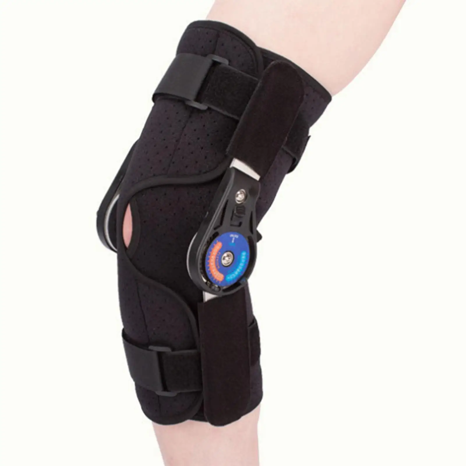Hinged Knee Brace Left & Right Leg Compression Wrap Relief Men & Women Gym