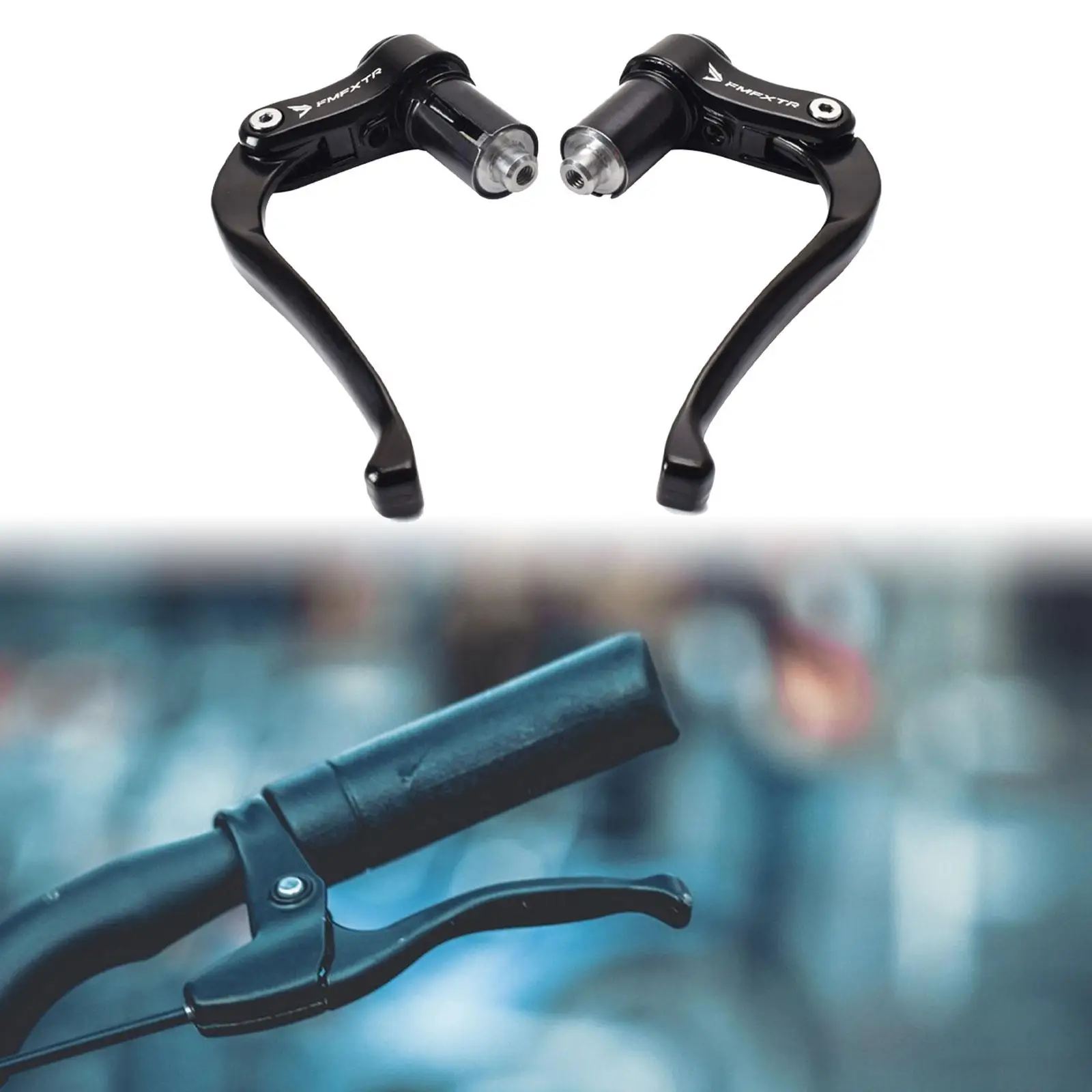 2Pcs Bicycle Brake Lever Bicycle Brake Handles TT Road Bike Handlebar Levers