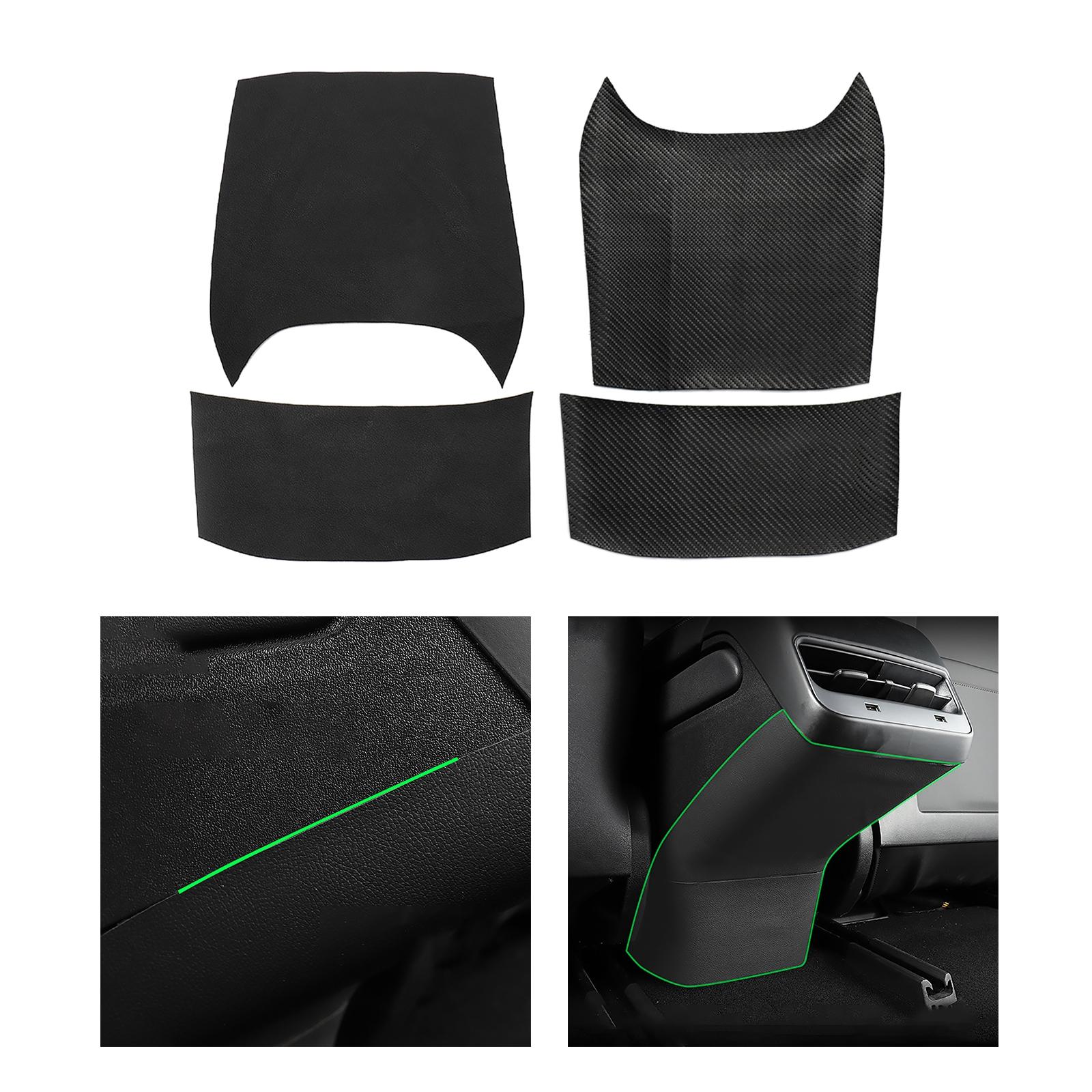 Anti Kick Pad Invisible Armrest Box Cover Fit for Tesla Model 3 2018-2021