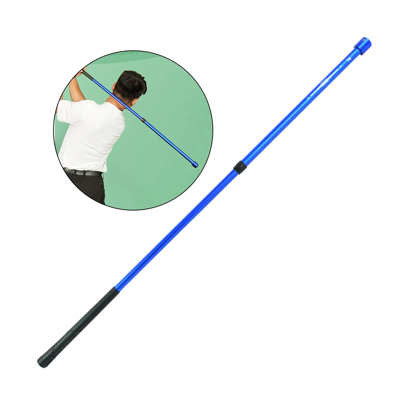 Durable Golf Swing Trainer Aid Adjustable Training Nonslip Grip for Beginner Rhythm