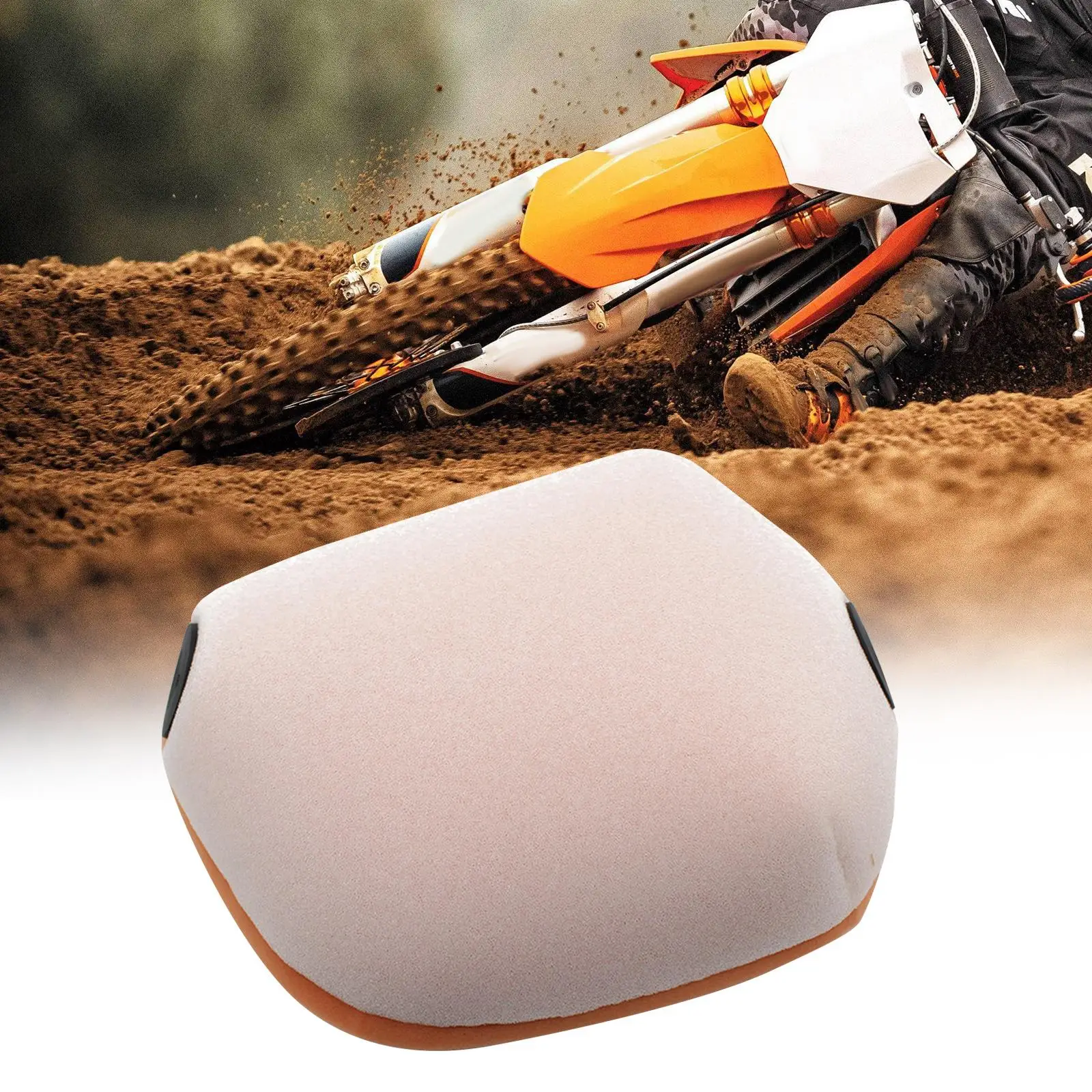 Sturdy foam Filter Professional Motorcross Air Intake Cleaner for SX/Sxf125 350 250 Direct Replaces Spare Parts