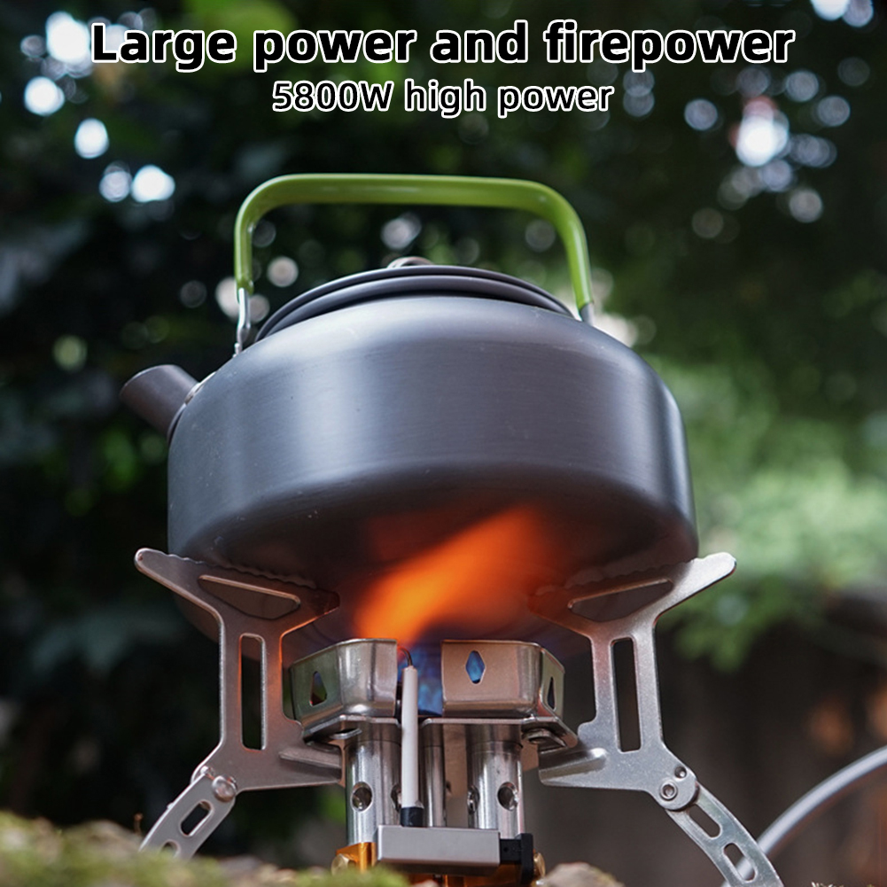 Outdoor-Camping Gasherd leichte Mini-Kochgeschirr-Brenner zum Kochen Picknick – Detail 1