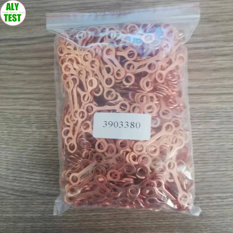 ALYTEST 100PCS Einspritzdüsendichtung Kupferscheibe F00VC17503, F00VC17504, F00VC17505, F00RJ01453 F00RJ01086 – Detail 1