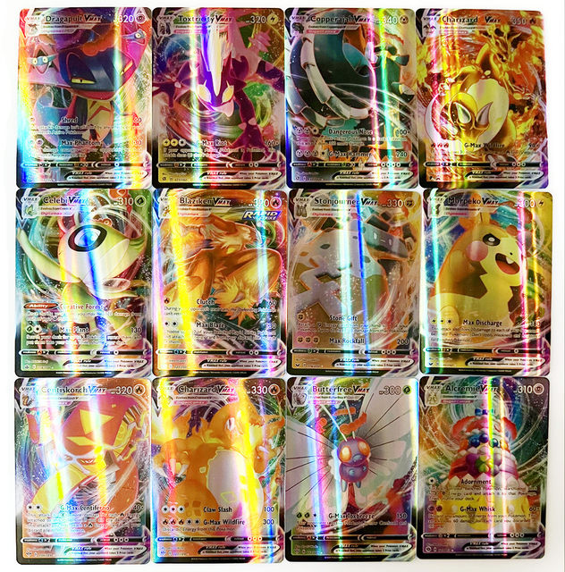 Toxel Shiny Pokemon Custom Card Glitter French English Print 