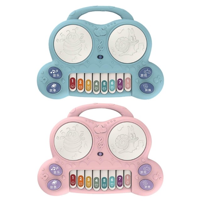 Teclado Piano Musical Bebê Brinquedo Infantil Drum Divertido - DengoToys -  Brinquedos e Muito Mais!