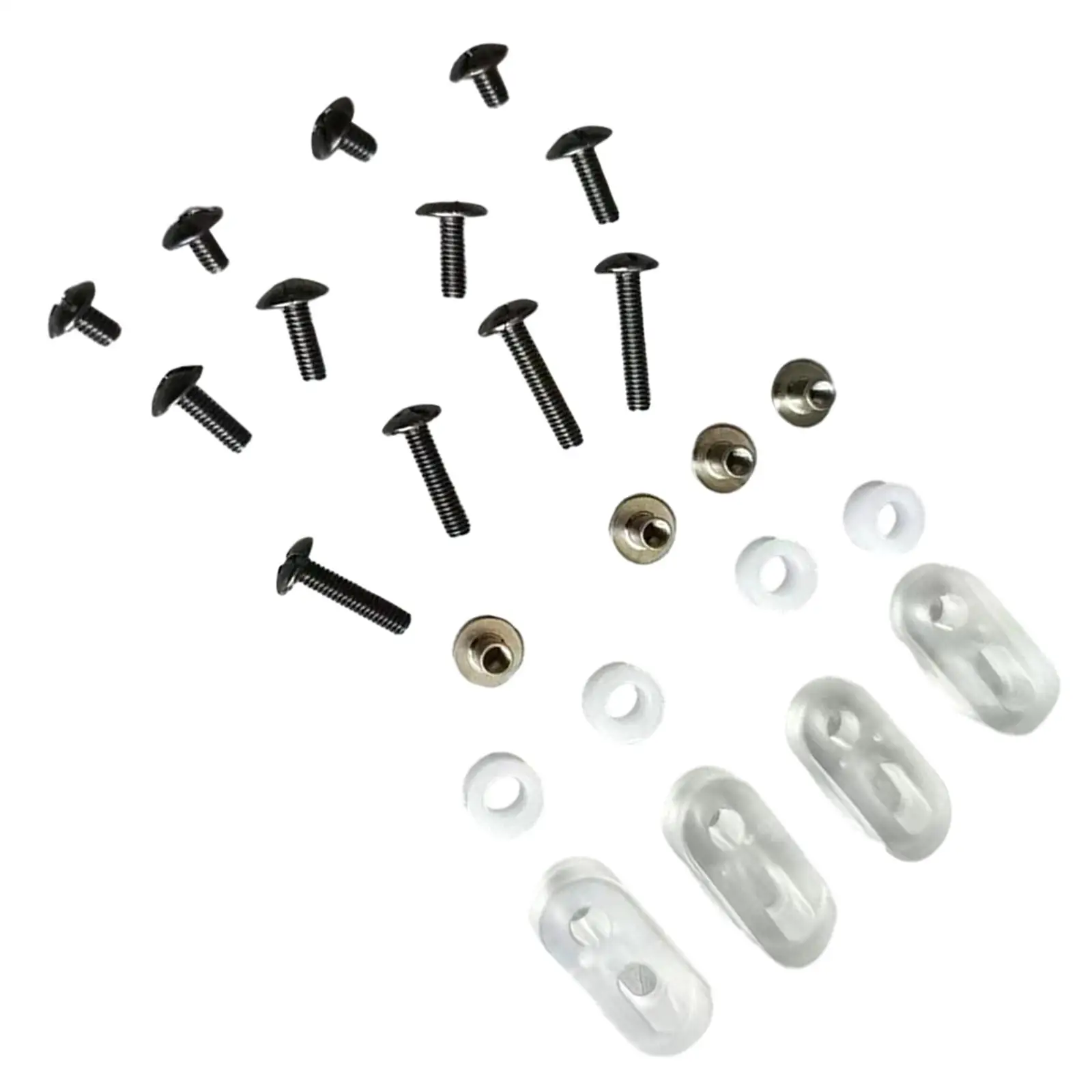 Ice Hockey Visor Hardware Kit Screw Washers Nuts Replacement Safety Hockey Equipment Accessories Fixings Back up Hardwares