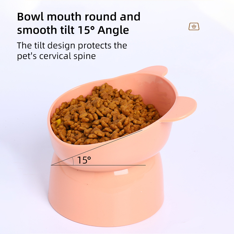 Title 8, Slanted Cat Bowls Raised Anti-vomiting Cat Feed...