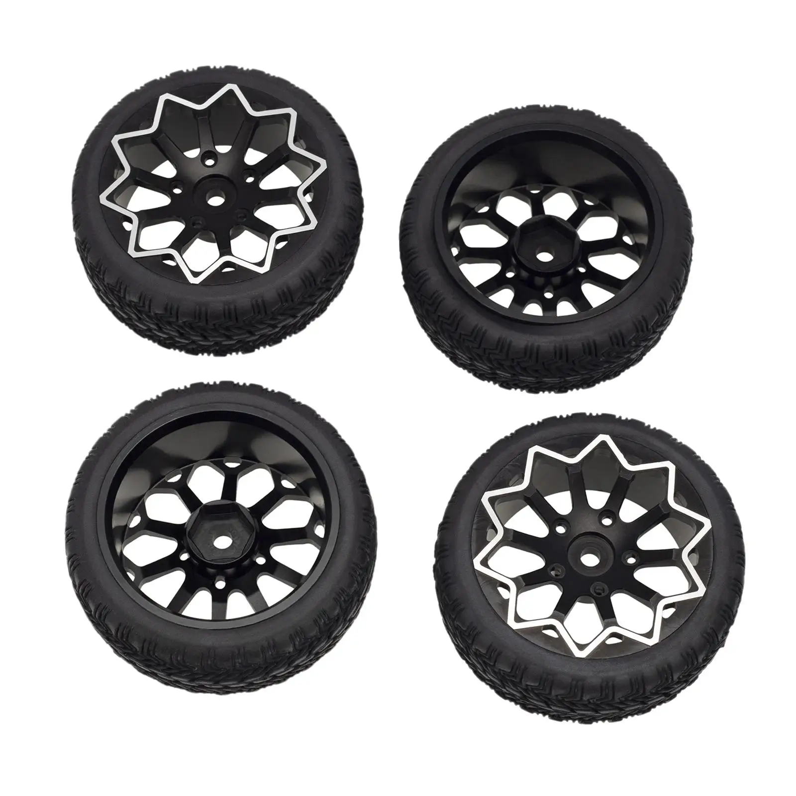 12mm Wheel Hubs RC Tire Tyres, Spare Parts Accessories for 1:10 Trucks Crawler Modified Car DIY Accs