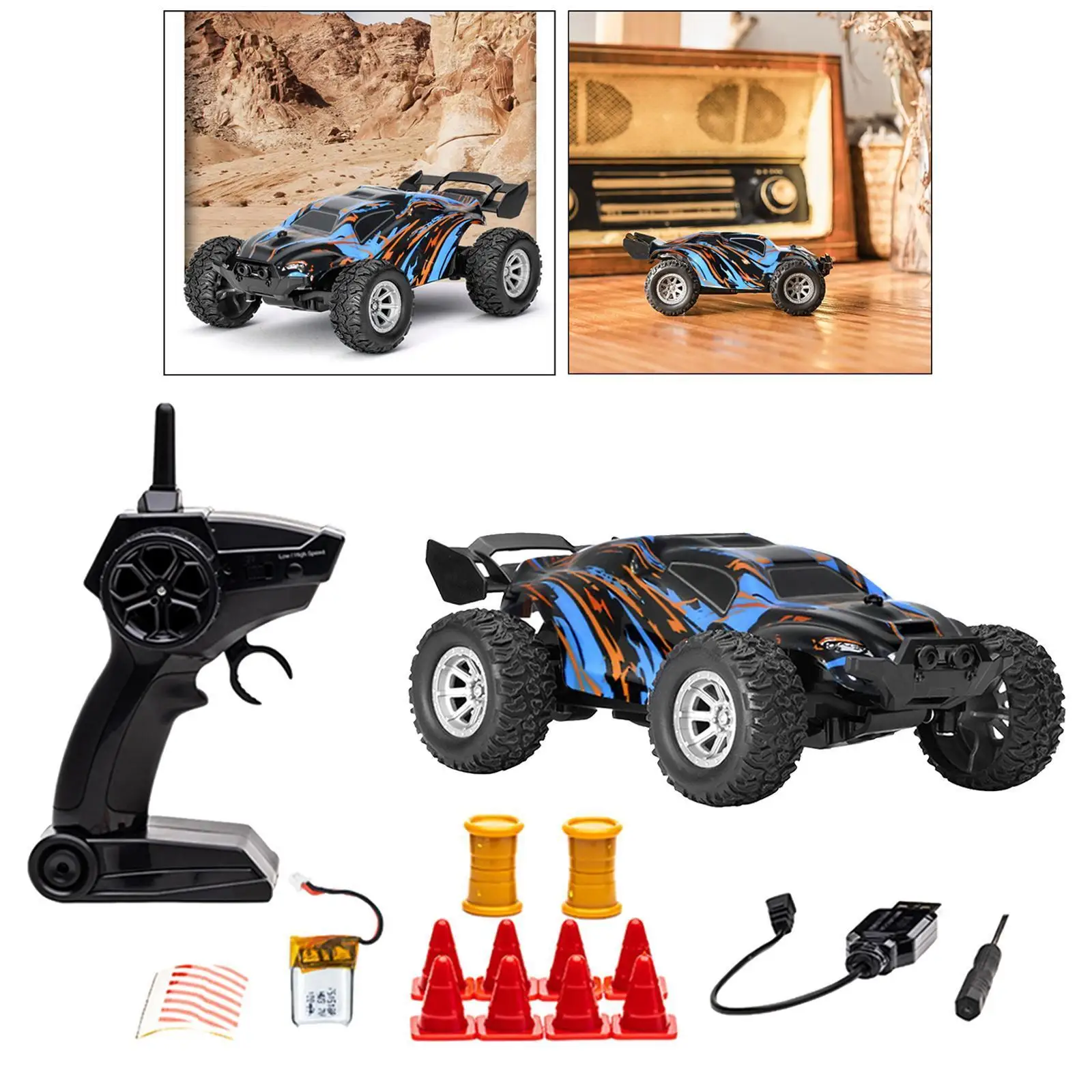 Remote Control Car, 2.4 GHZ High  Racing Car RC ,Buggy for Boys And