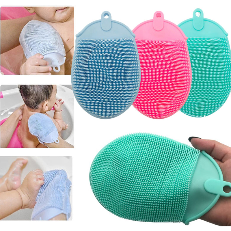 Best of Massage Bath Towel Silicone Bath Brush Skin Clean Silicone Bath Brushes Shower Gloves Bath Scrub Remover Body Exfoliating Reviews & Tips