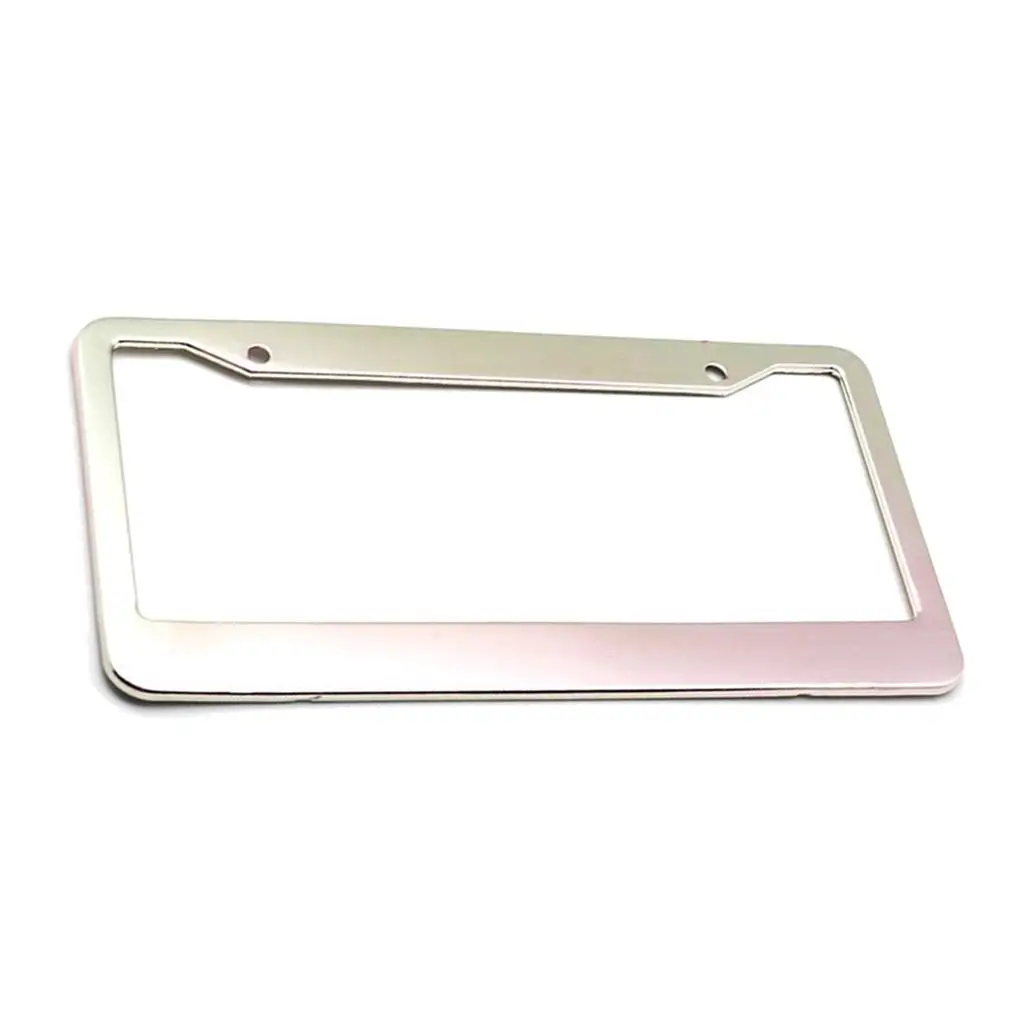 2x Universal Replacement Metal Aluminium Alloy License   Frame NEW