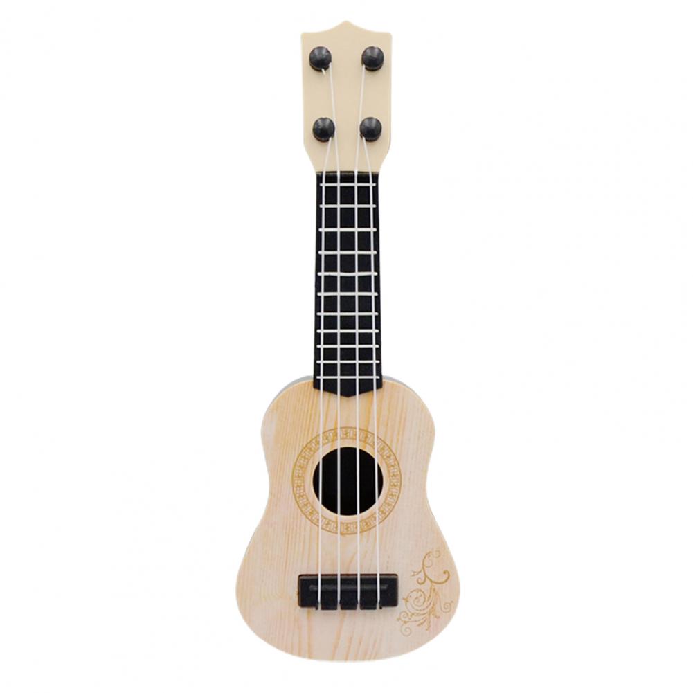 Description Picture 4 of itemMini Guitar 4 String Classical Ukulele Guitar Toy Instrument Children Beginners Simulation Playing Early Teaching Small Guitar