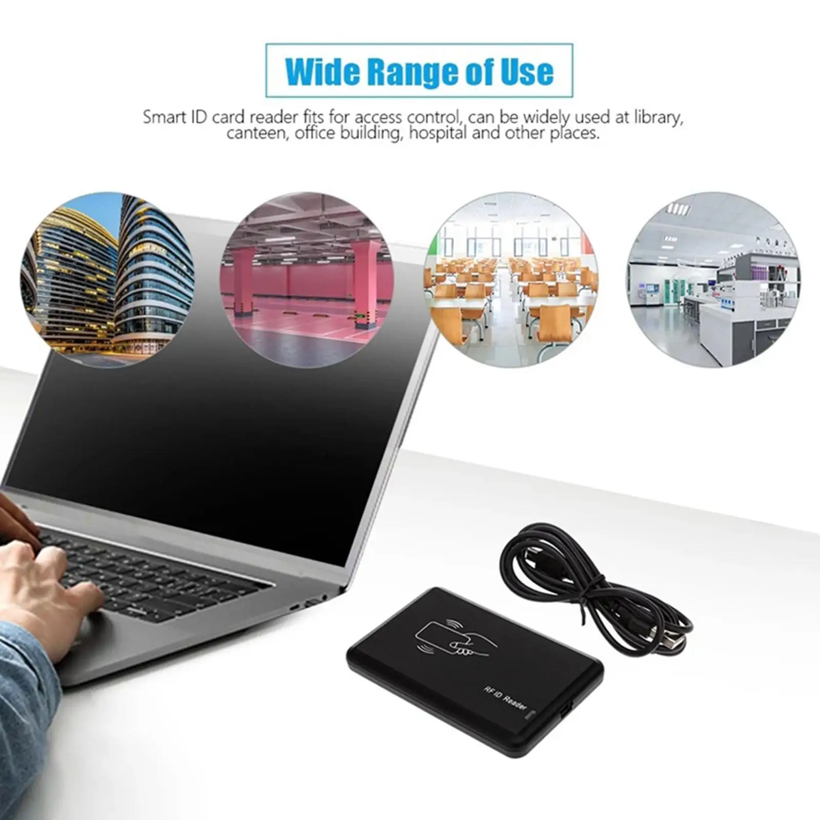 USB ID Card Contactless USB Card Reader Support Window System