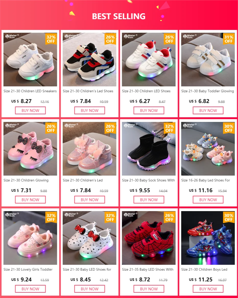 slippers for boy Size 21-30 Children's Led Shoes Boys Girls Lighted Sneakers Glowing Shoes for Kid Sneakers Boys Baby Sneakers with Luminous Sole slippers for boy