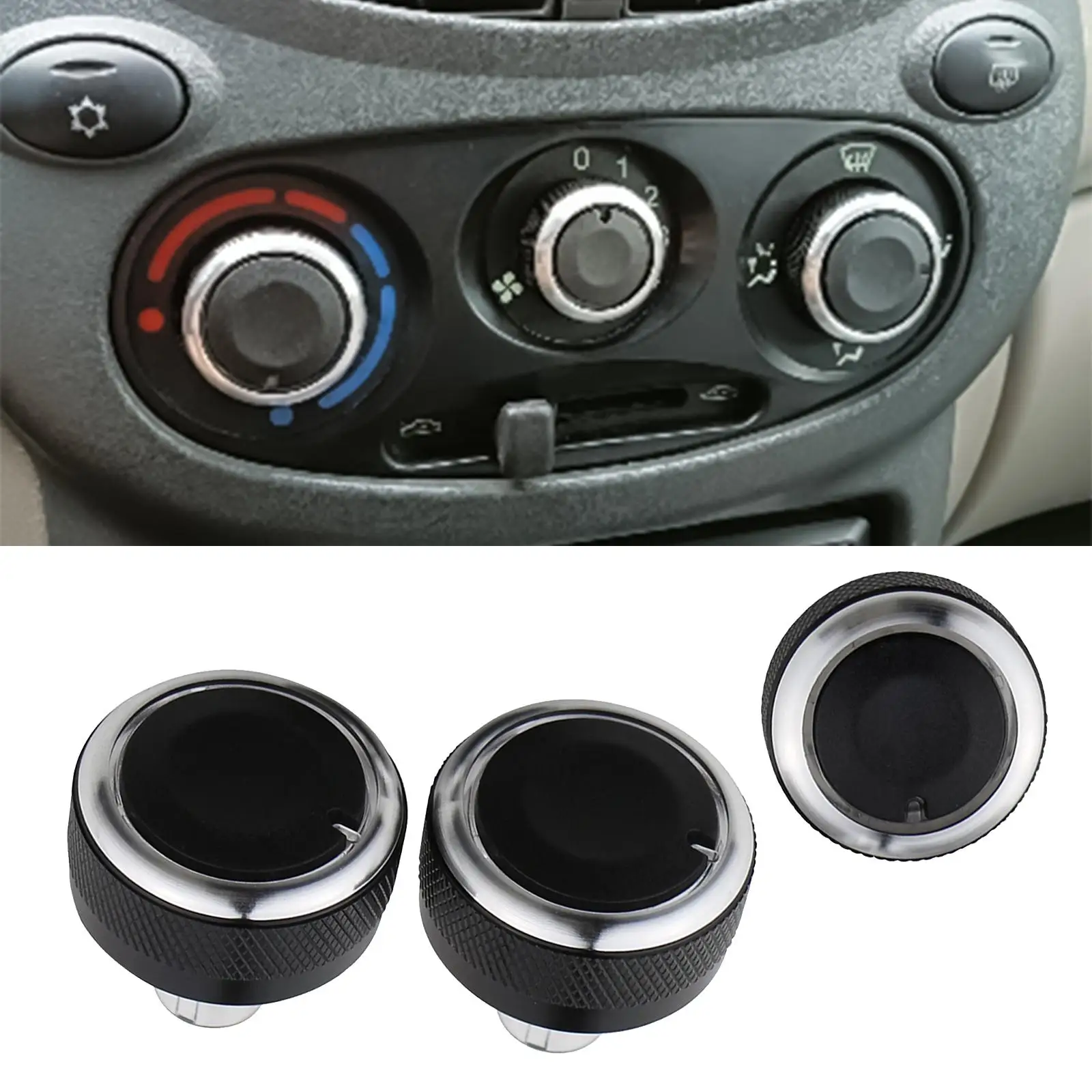 Car Air Conditioner Control Knob Durable High Performance for Granta