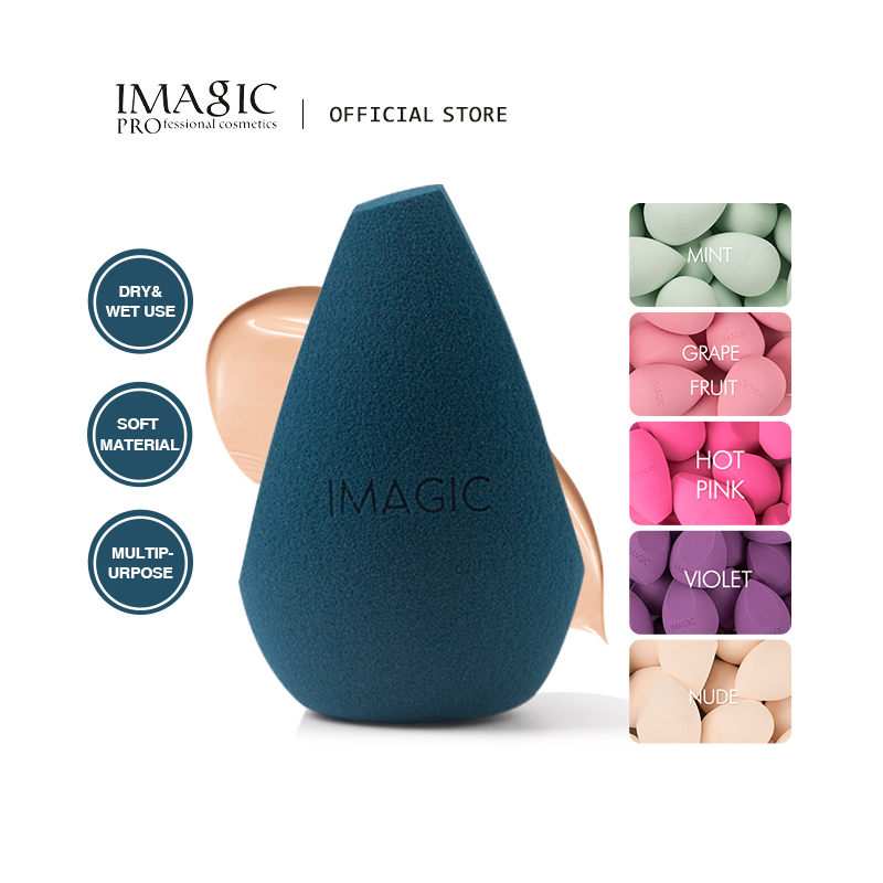 Best of IMAGIC Makeup Sponge Beauty Tool Soft Wet And Dry Use Foundation Powder Puff Women Professional Cosmetic Colorful Makeup Tool Reviews & Tips