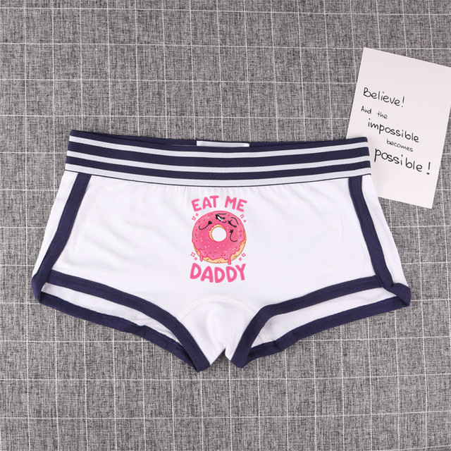 Nuovo marchio Eat Me papà ciambelle divertenti stampa slip per