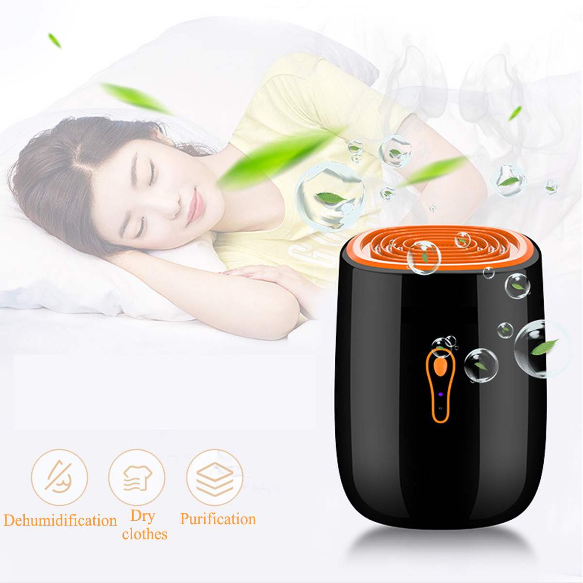 Title 8, Dehumidifier 800ML 25W Low Noise Portable dryer...