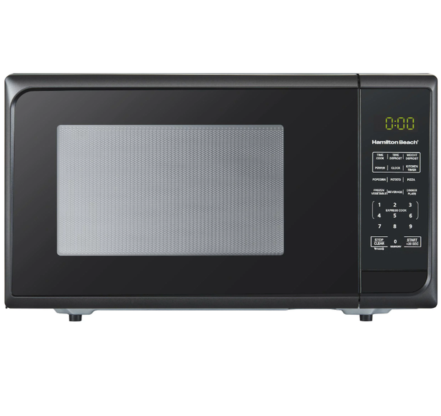 sharp 0.7 cu ft 700 watt countertop microwave smc0710bb