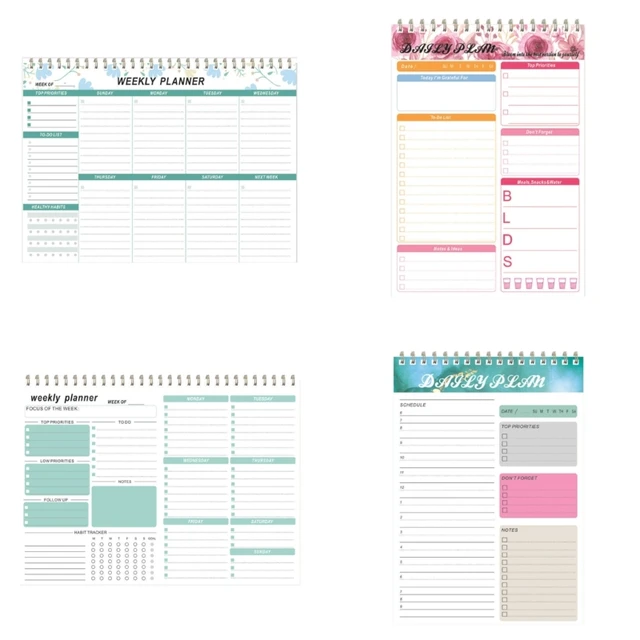Weekly Planner 2022 Printable Horizontal Layout Filofax A5 Planner