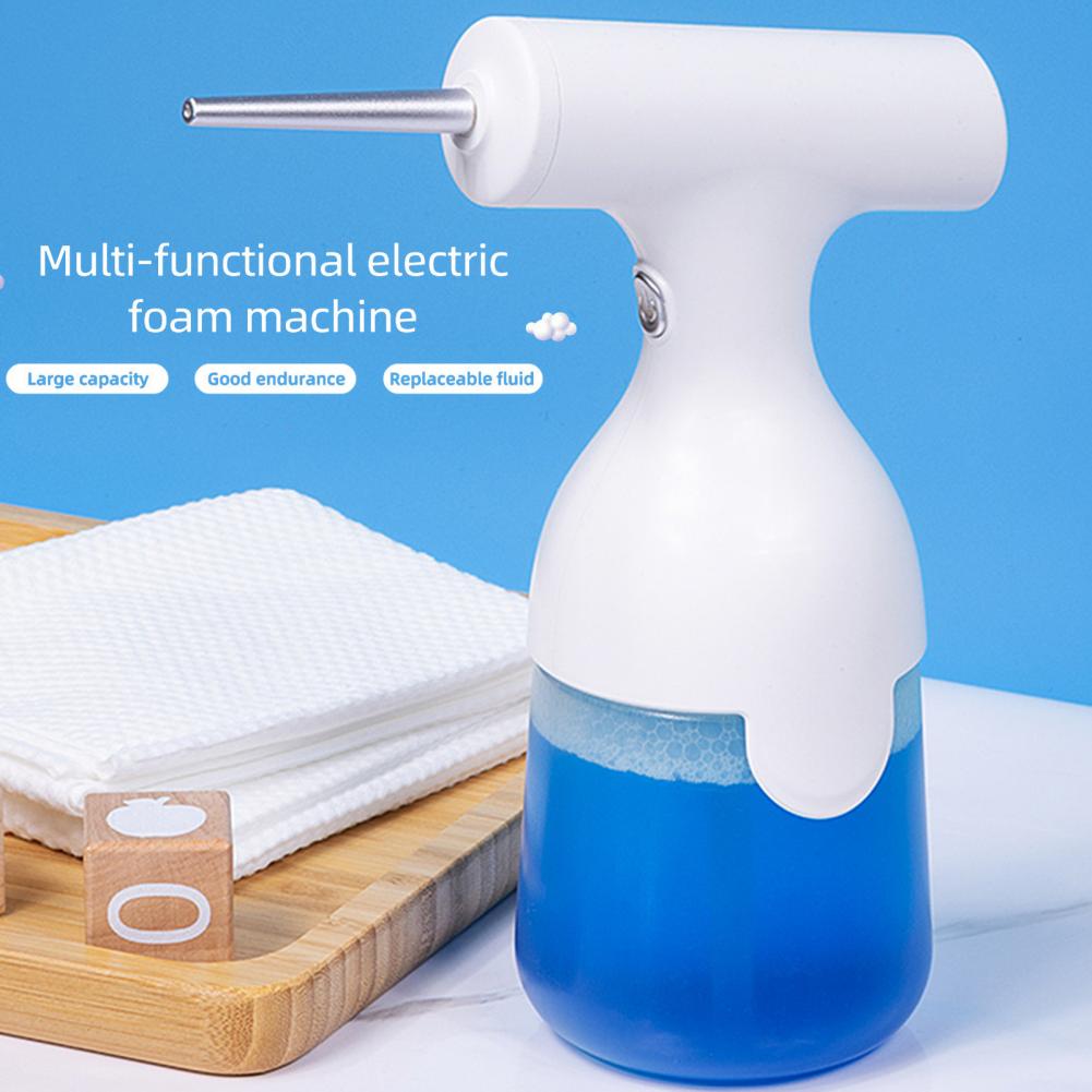 Description Picture 3 of item350mL Electric Foam Machine Large Capacity Waterproof Rechargeable Shampoo Shower Gel Facial Cleanser Foaming Maker For Bathroom