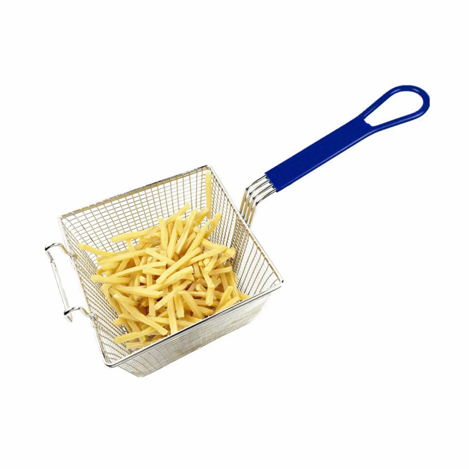 Stainless Steel Chips Deep Fry Baskets Rectangle for Kitchen