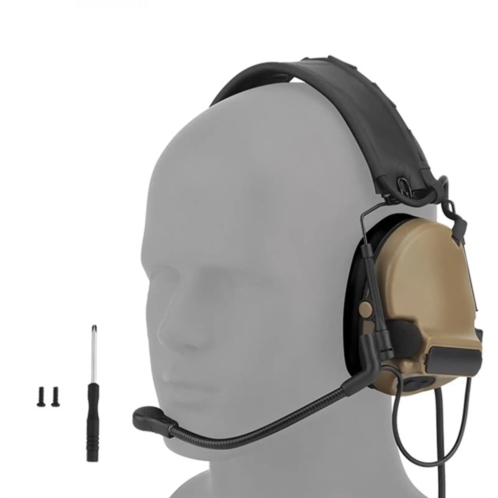 Hearing Ear Protection Soundproof Earmuffs Lightweight Soft Protective Earmuffs for Construction Mowing Learning Sleeping Gaming