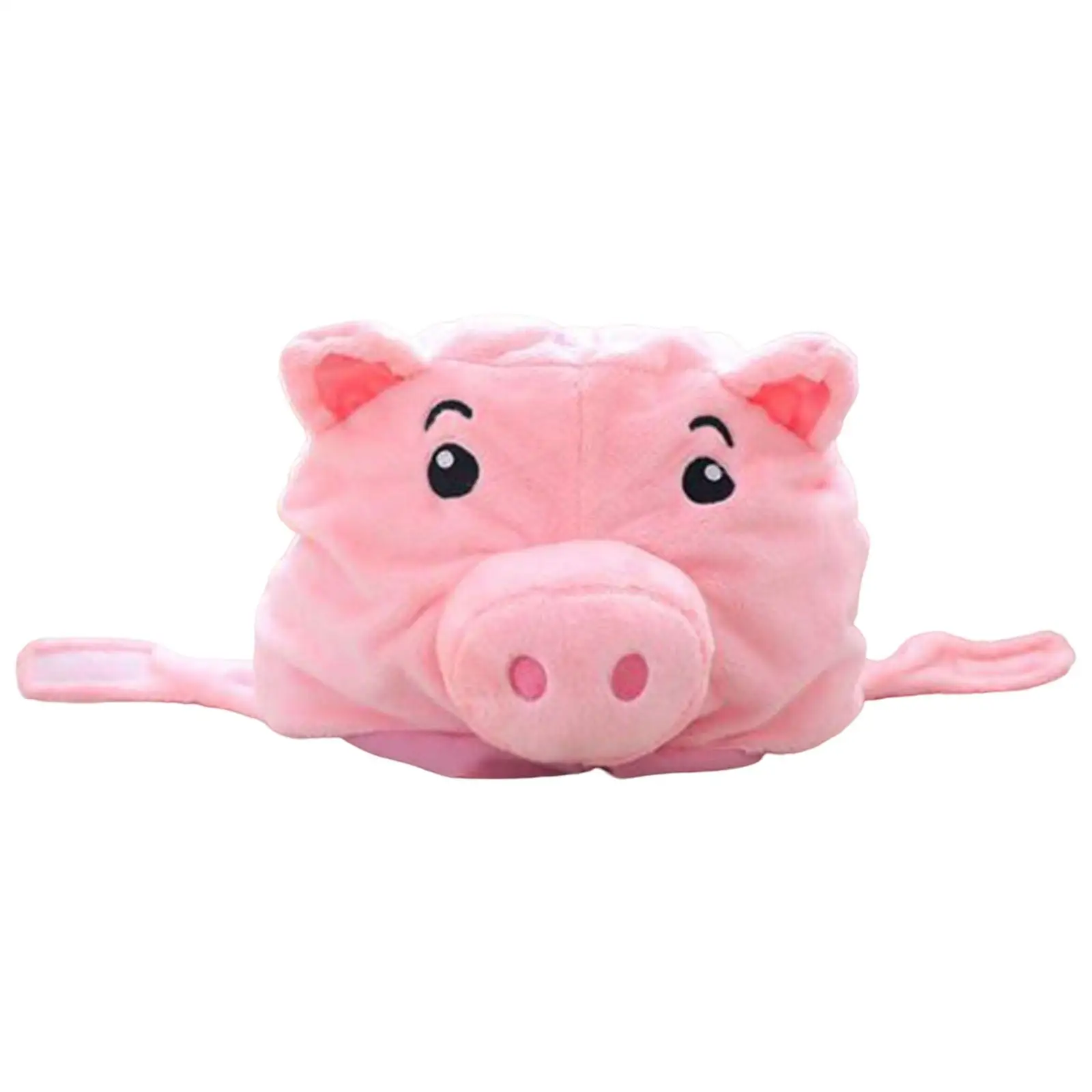 Novelty Plush Pig Hat Cosplay Birthday Gift  Costume Halloween Xmas