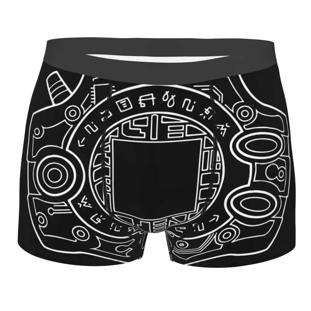 funny boxers for men Adventurer's Device Man Underwear Digimon Nostalgic Anime Boxer Shorts Panties Novelty Polyester Underpants for Homme S-XXL mens designer boxers sale