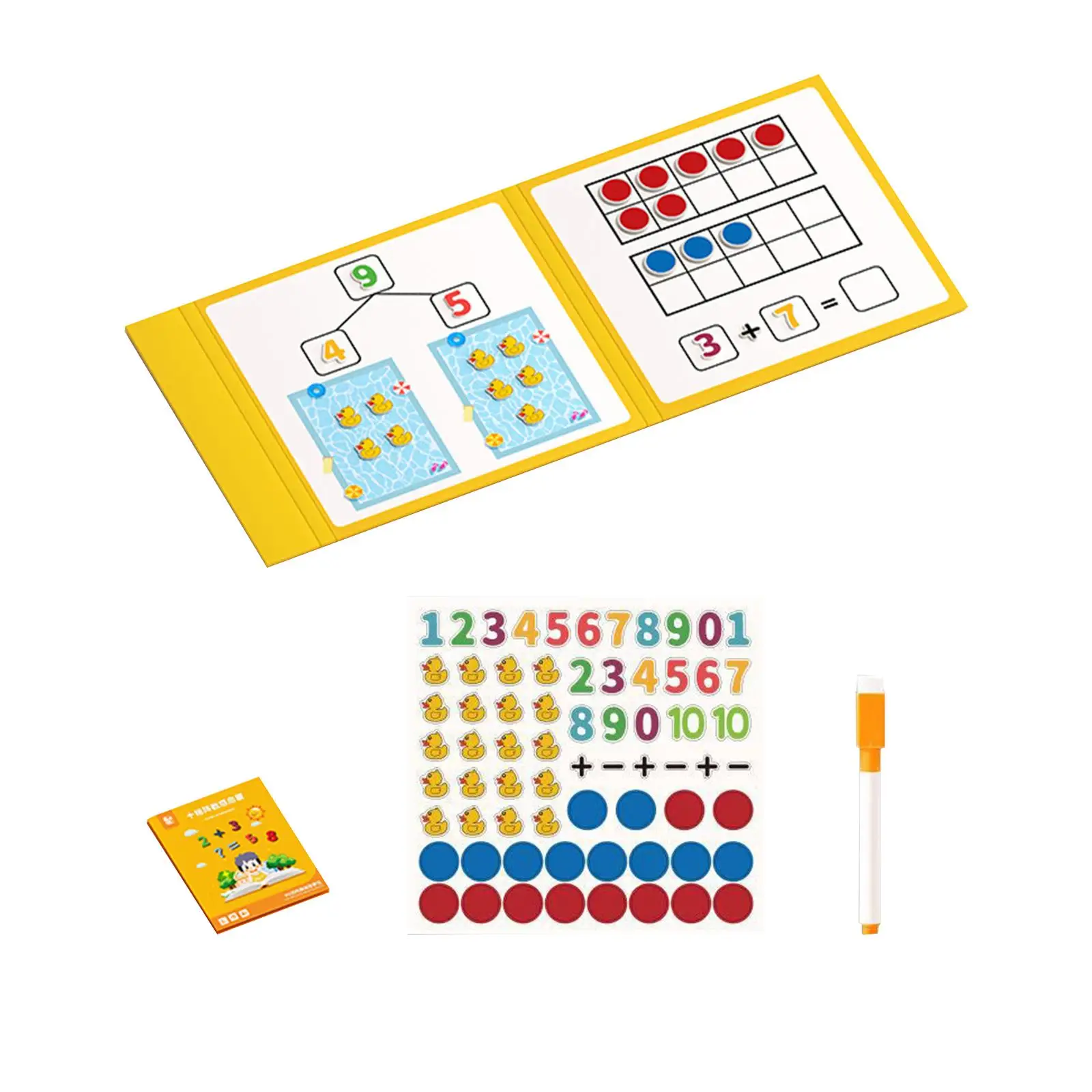 Math Addition Subtraction Toy Enlightenment Numbers Decomposition Math Toys for Activities Role Play Learning Numbers Teaching