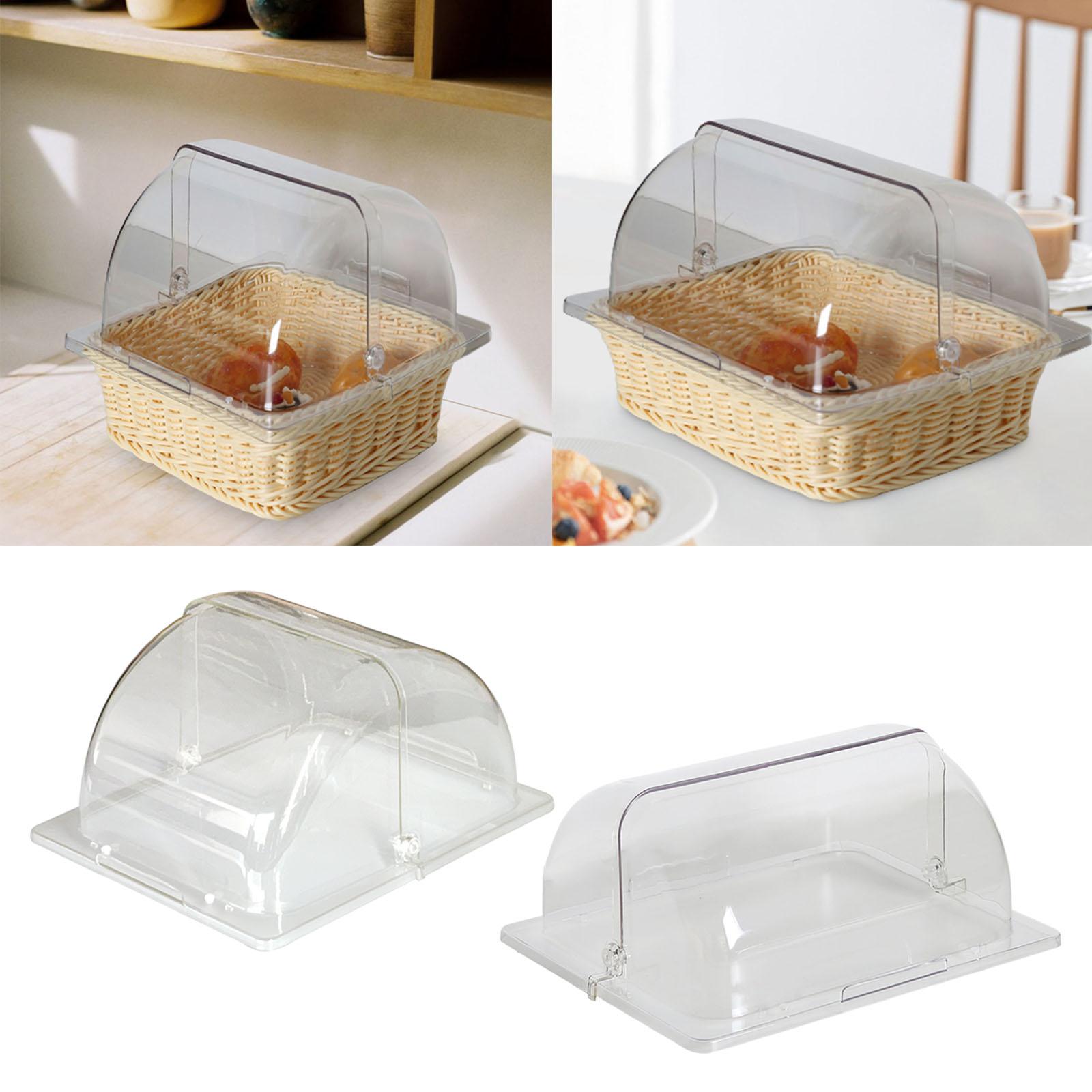 Description Picture 5 of itemFood Cover Baking Accessories PC Plastic Snack Display Cover Rectangle Food Tent for Showcase Home Countertop Exhibition Cheese