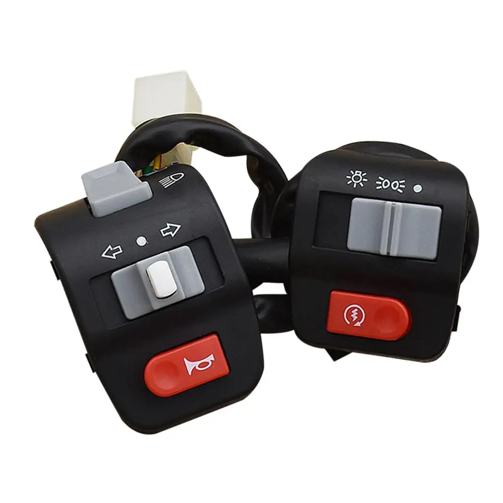 DC12V Motorcycle Handlebar Turn Signal Switch Control for 