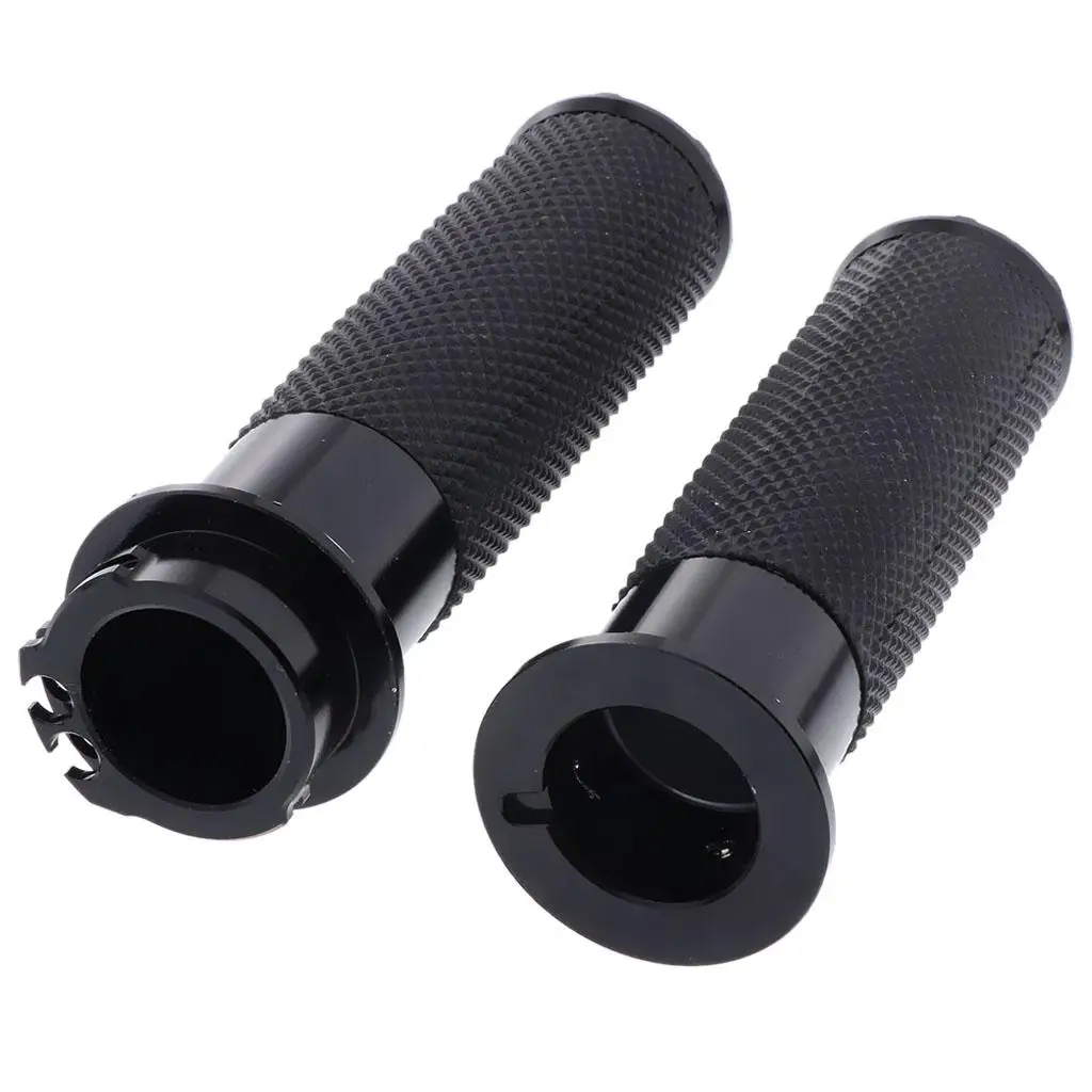 Pair Motorcycle Handle Bar Hand Grips for XL883 1200 X48