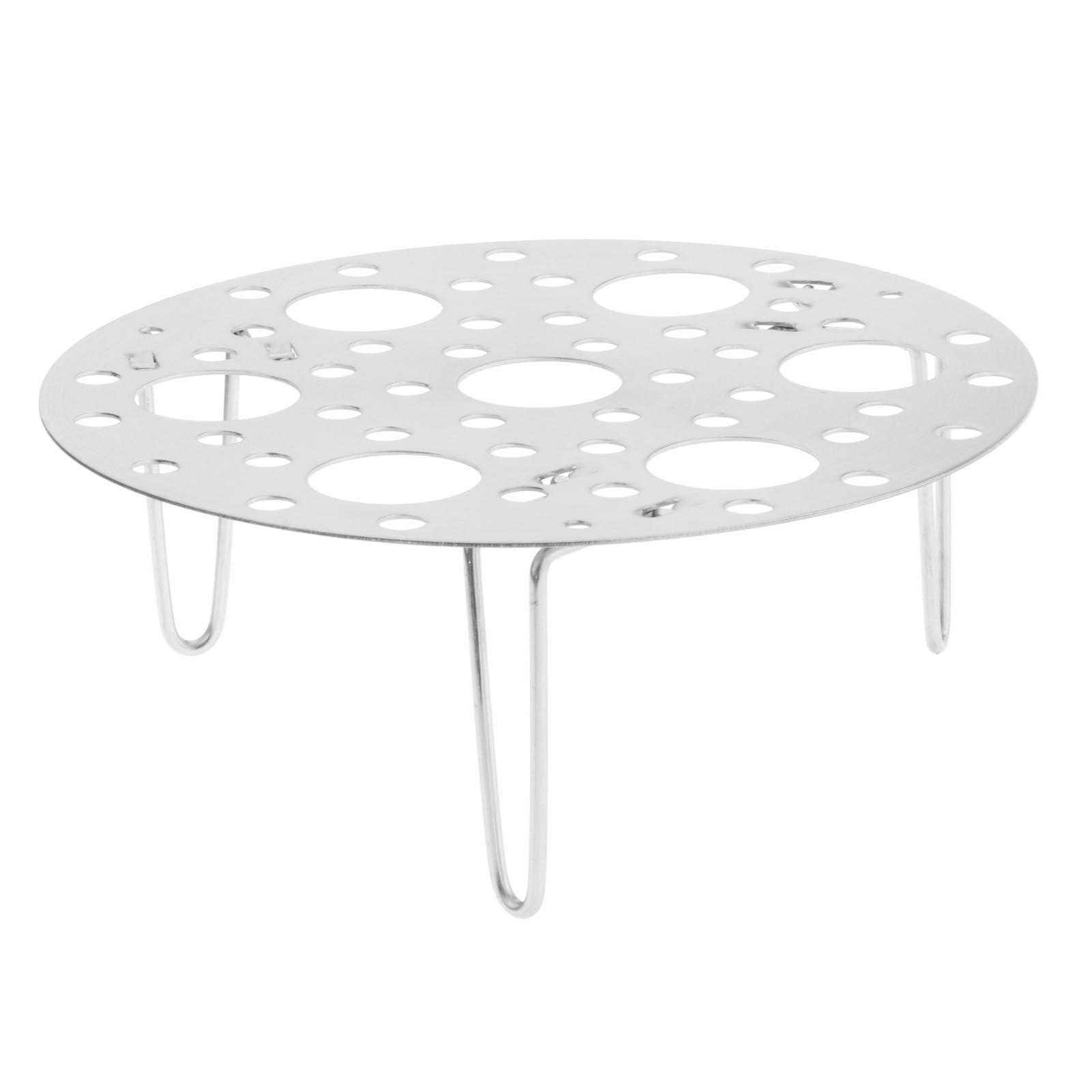 Collapsible Egg Steamer Rack Trivet, Multifunctional Plate, Round Basket for Electric Pressure Cooker Cooking Accessories