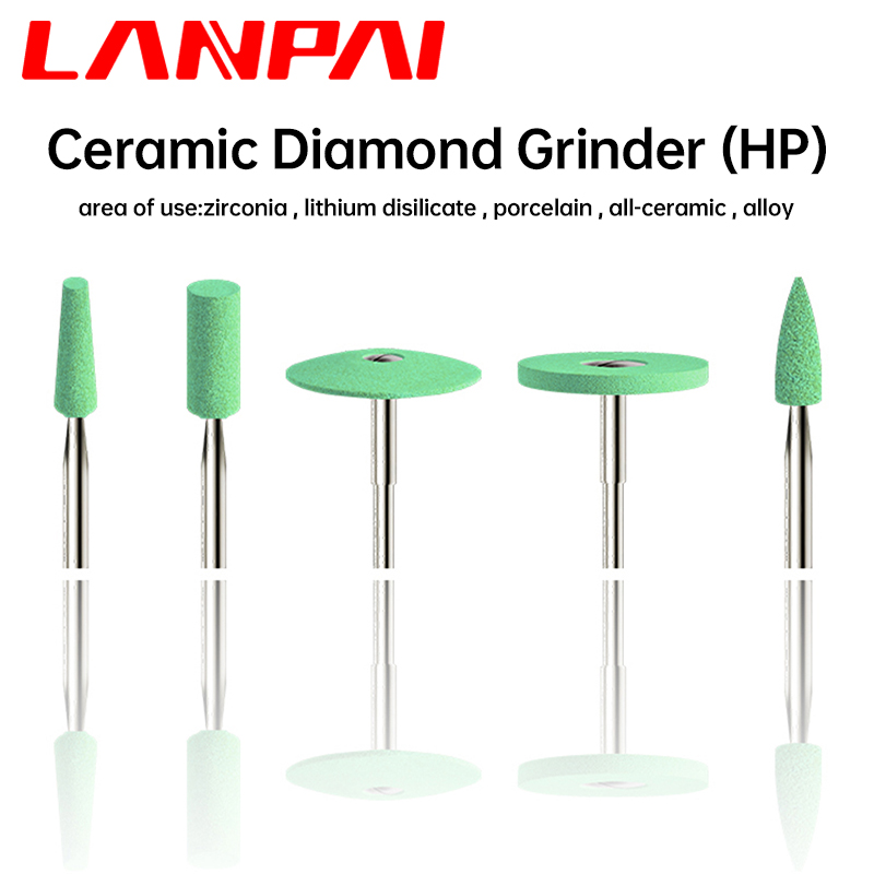 Best of Lanpai Dental Lab Ceramic Diamond Grinding Kit Lithium Disilicate Zirconia Porcelain Polishing Head HP Material Drill Reviews & Tips