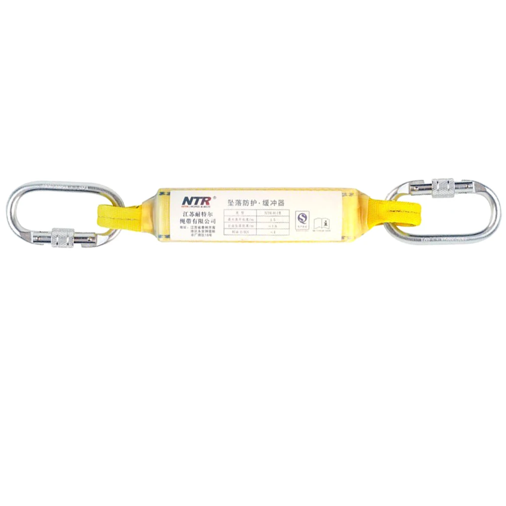 Fall Protection Extension Lanyard with End Carabiner