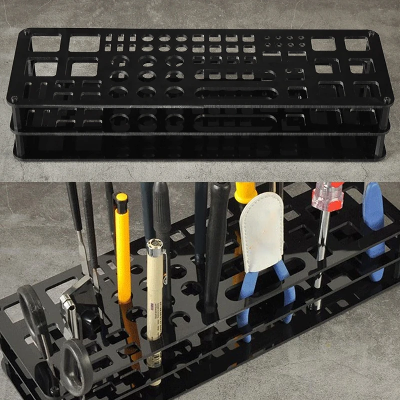 Tool Storage Rack Kit Screwdrivers Organizers Screw Driver Pliers for Hex Cross Screw Driver RC Tools Kit M4YD hyper tough tool bag