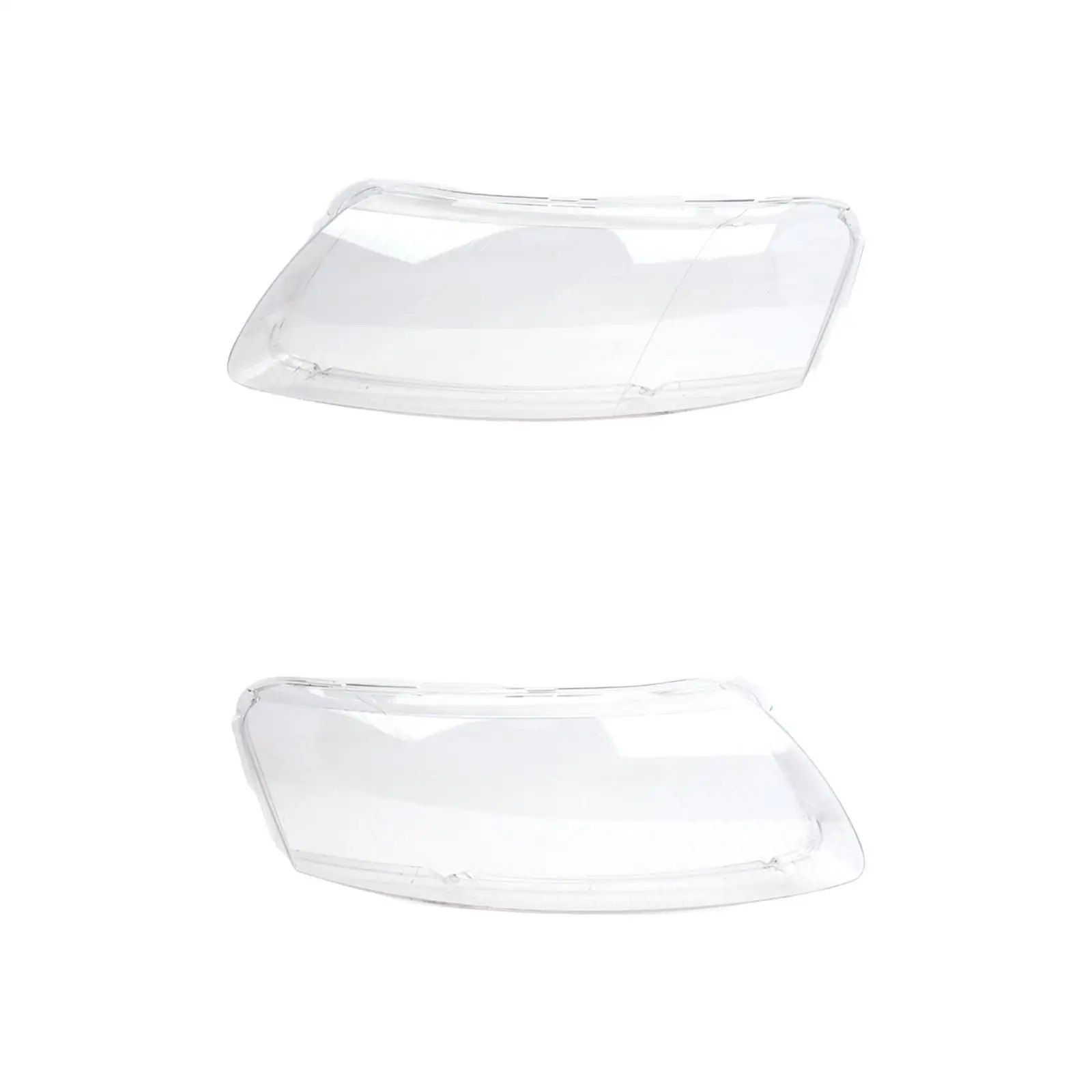 Clear Headlight Lens Lampshade Cover Durable for Audi A6 C6