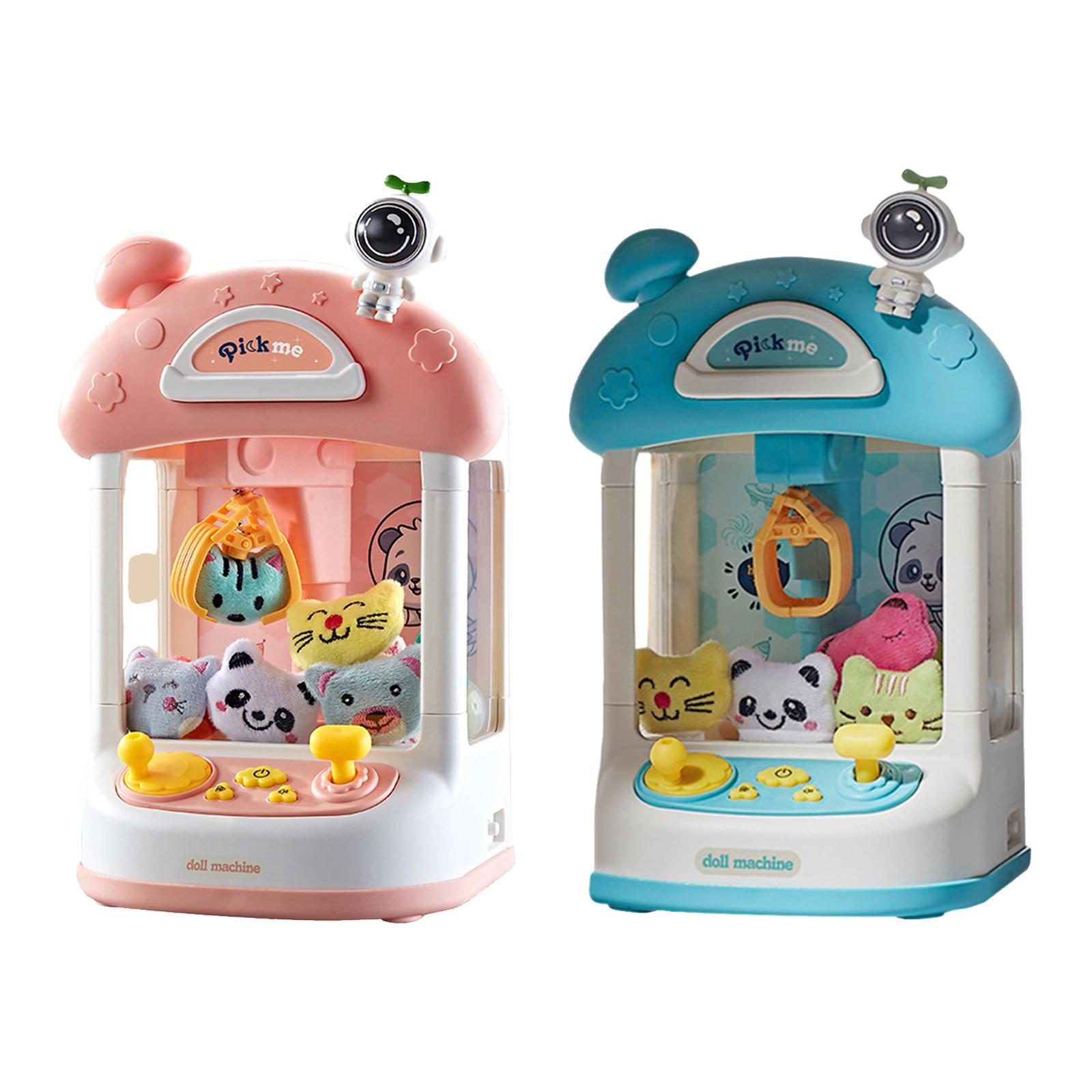 Claw Machine Indoor Toy Mini Claw Game Electronic Arcade Game Mini Vending Machines for Party Children Girls Kids Birthday Gifts