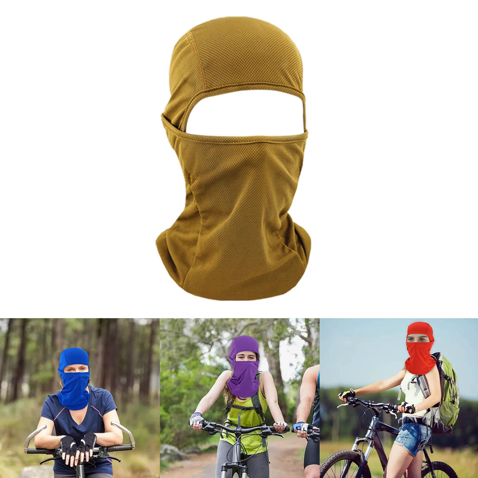 Lightweight Full Face Mask Balaclava Head Cover Windproof for Motorcycle Women UV Sun protection Summer Scarf Outdoor