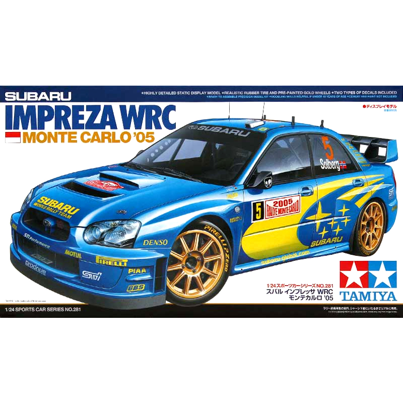 tamiya subaru blue