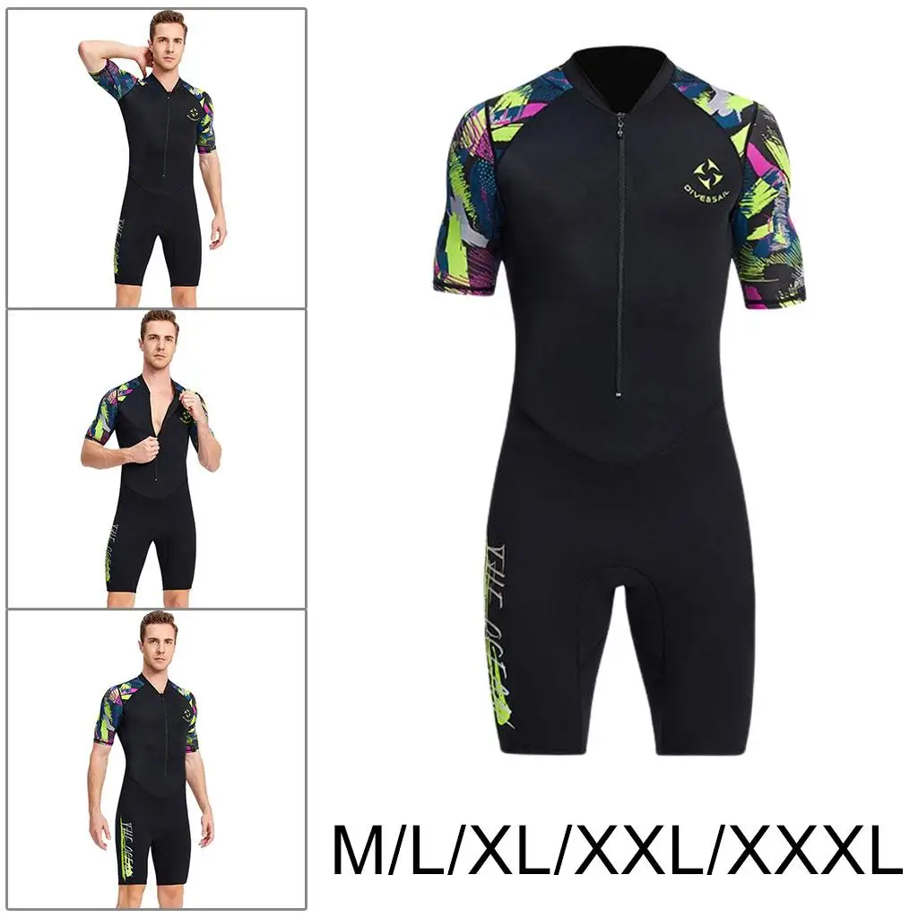 Wetsuit Men 1.5mm Neoprene Jumpsuit,Youth Women Full Body Suits for Scuba Diving Surfing Snorkeling Swimming