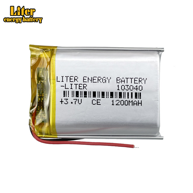 水ぽっいの 3.7V 103048 Lipo 1500mAh リチウムポリマー電池充電式電池